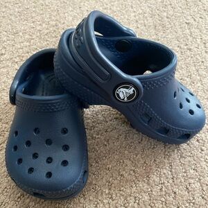 Navy Blue Crocs (toddler)